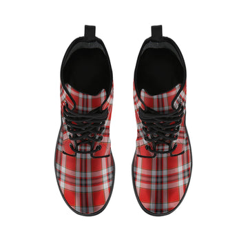 Drummond of Perth Dress Tartan Leather Boots