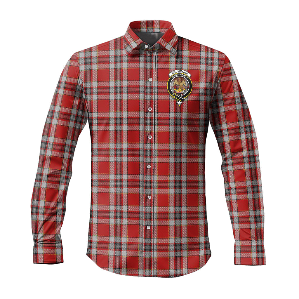 drummond-of-perth-dress-tartan-long-sleeve-button-up-shirt-with-family-crest