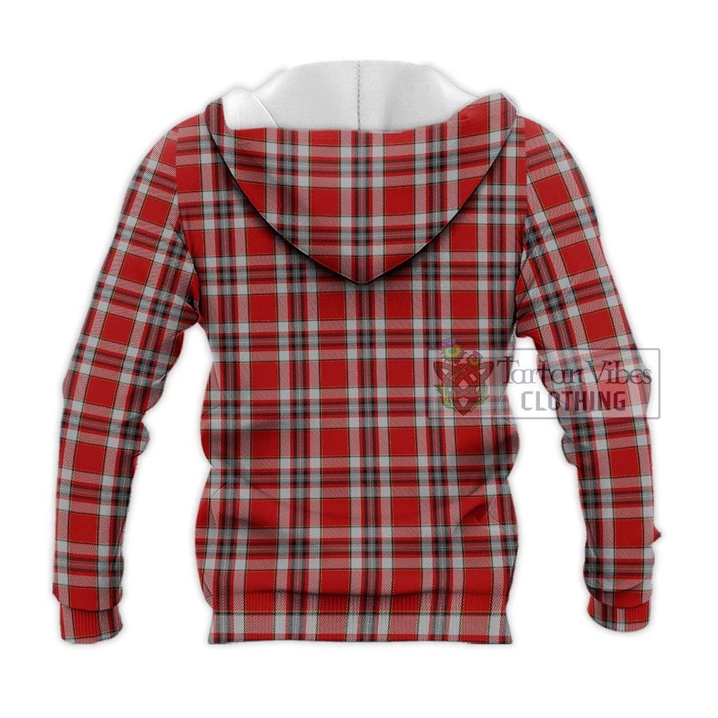 Drummond of Perth Dress Tartan Knitted Hoodie with Family Crest DNA In Me Style - Tartanvibesclothing Shop