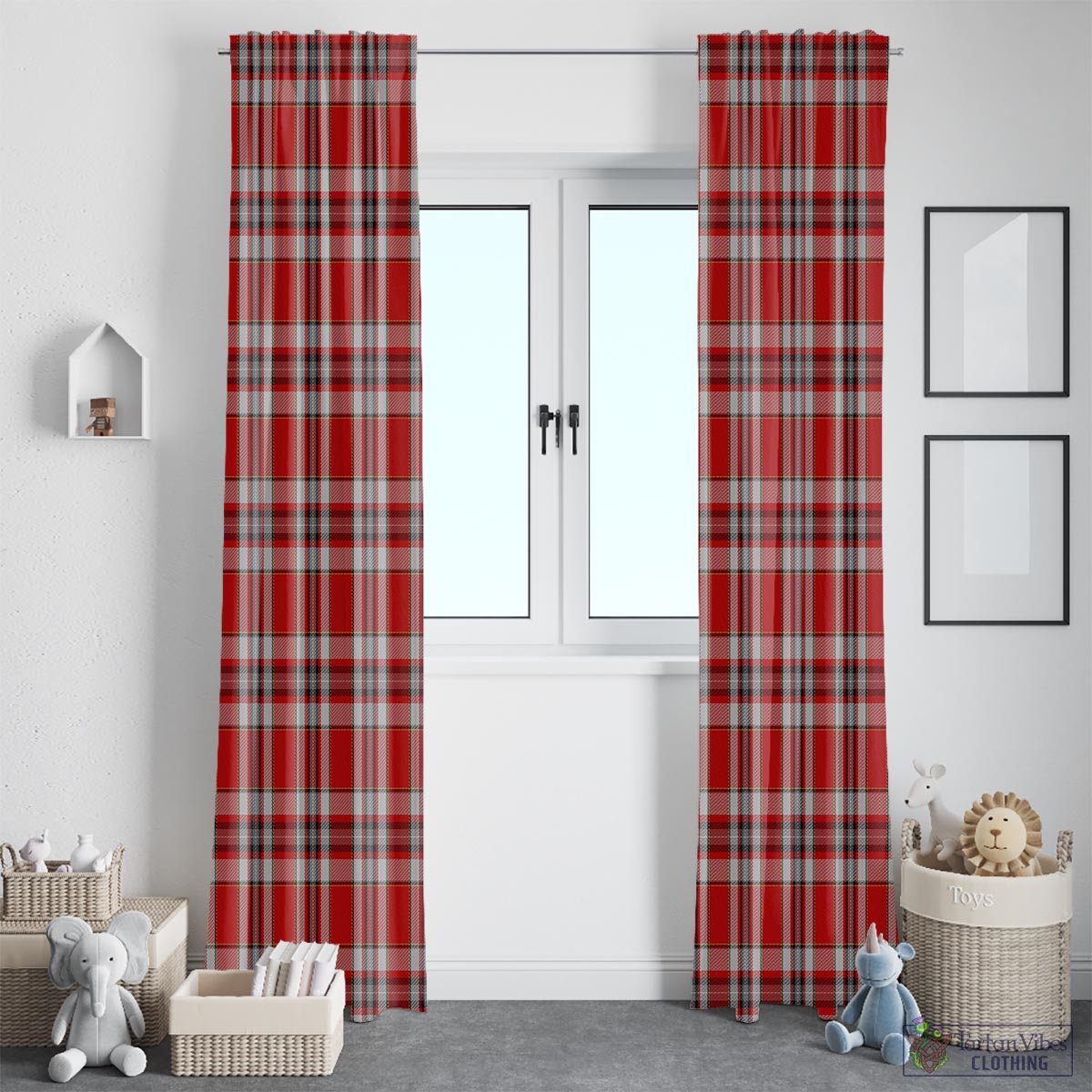 Drummond of Perth Dress Tartan Window Curtain