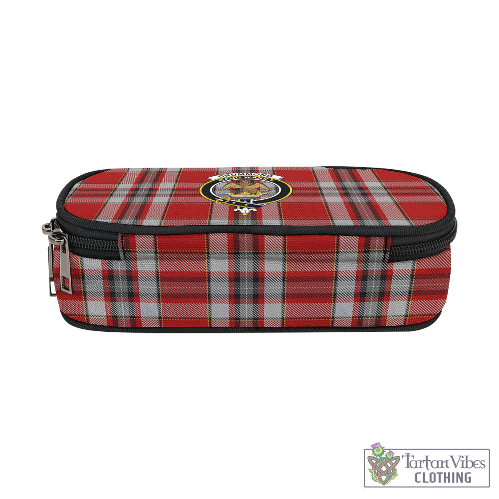 Tartan Vibes Clothing Drummond of Perth Dress Tartan Pen and Pencil Case with Family Crest