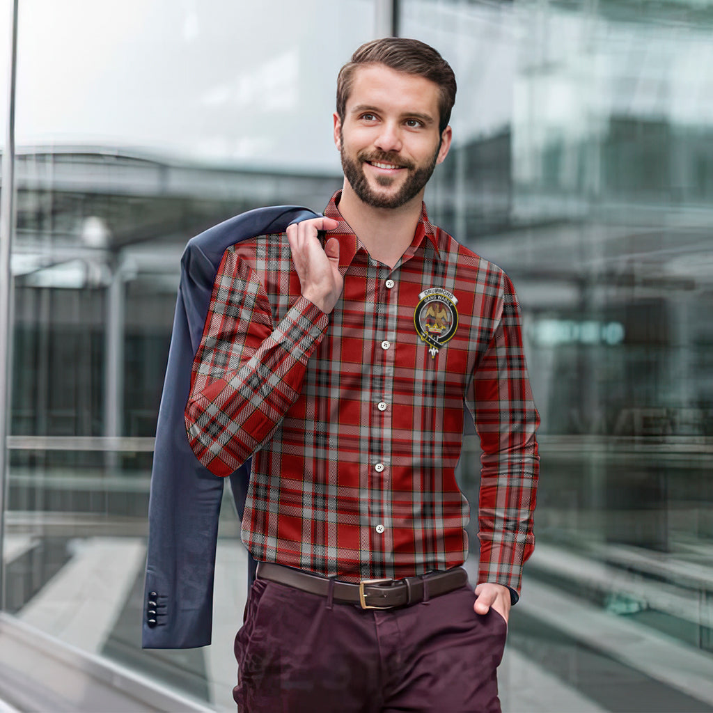 drummond-of-perth-dress-tartan-long-sleeve-button-up-shirt-with-family-crest