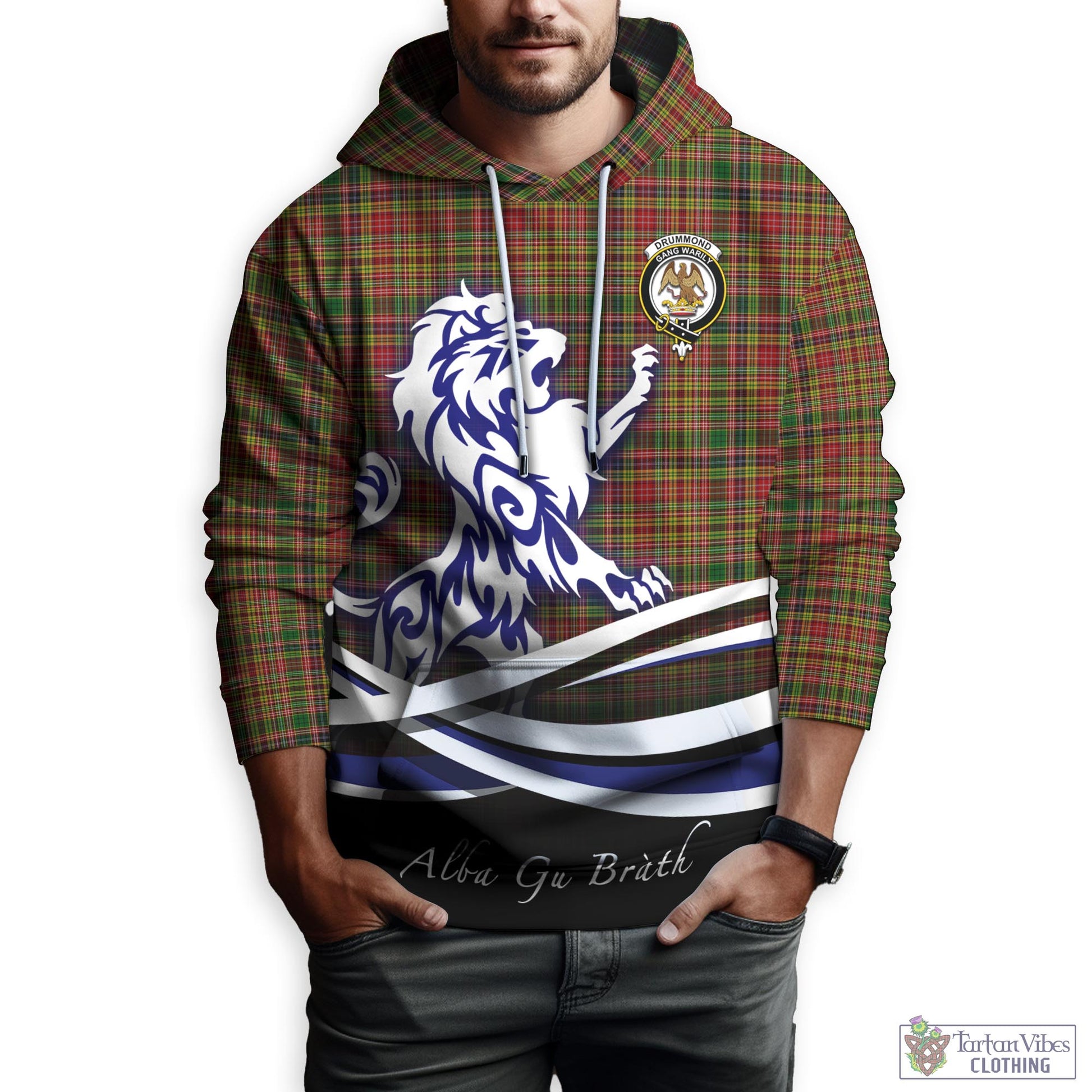 drummond-of-strathallan-tartan-hoodie-with-alba-gu-brath-regal-lion-emblem