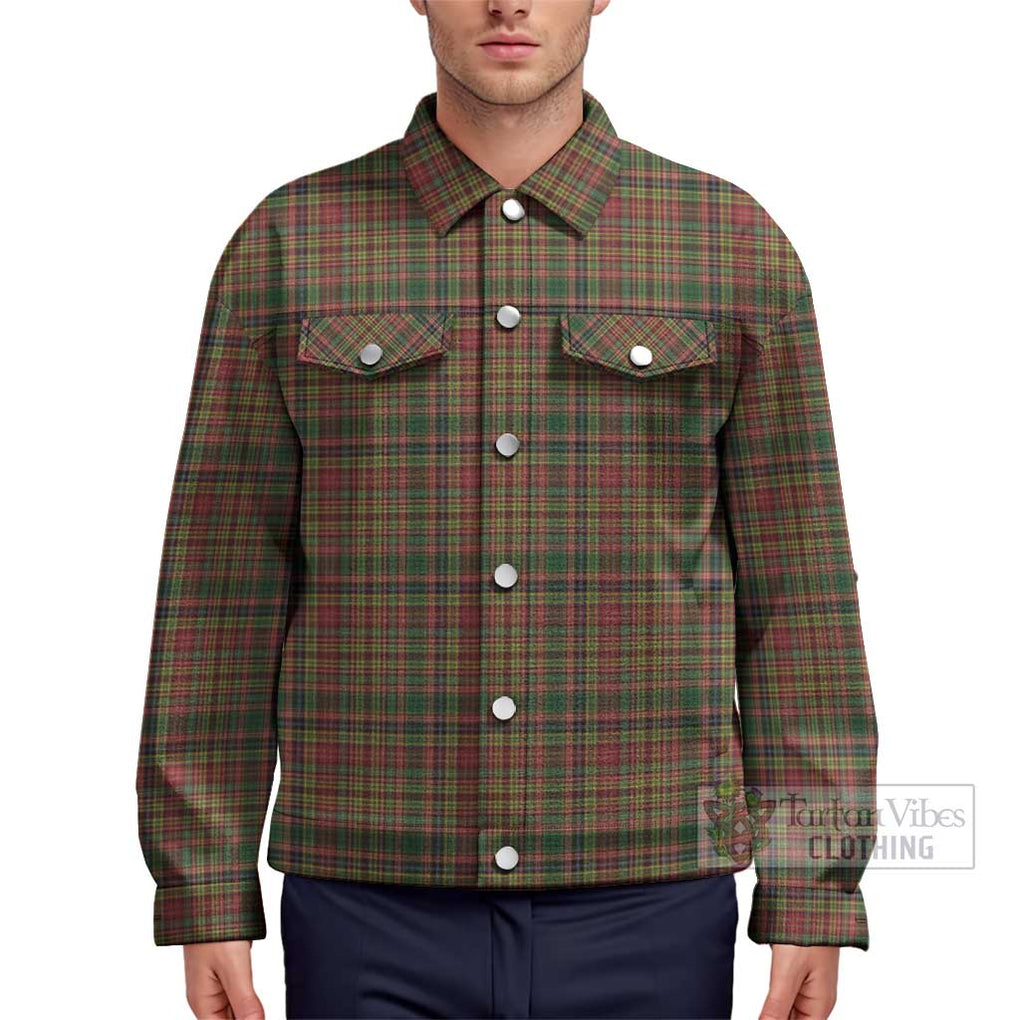 Drummond of Strathallan Tartan Unisex Lapel Cotton Jacket Unisex - Tartan Vibes Clothing