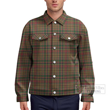 Drummond of Strathallan Tartan Unisex Lapel Cotton Jacket