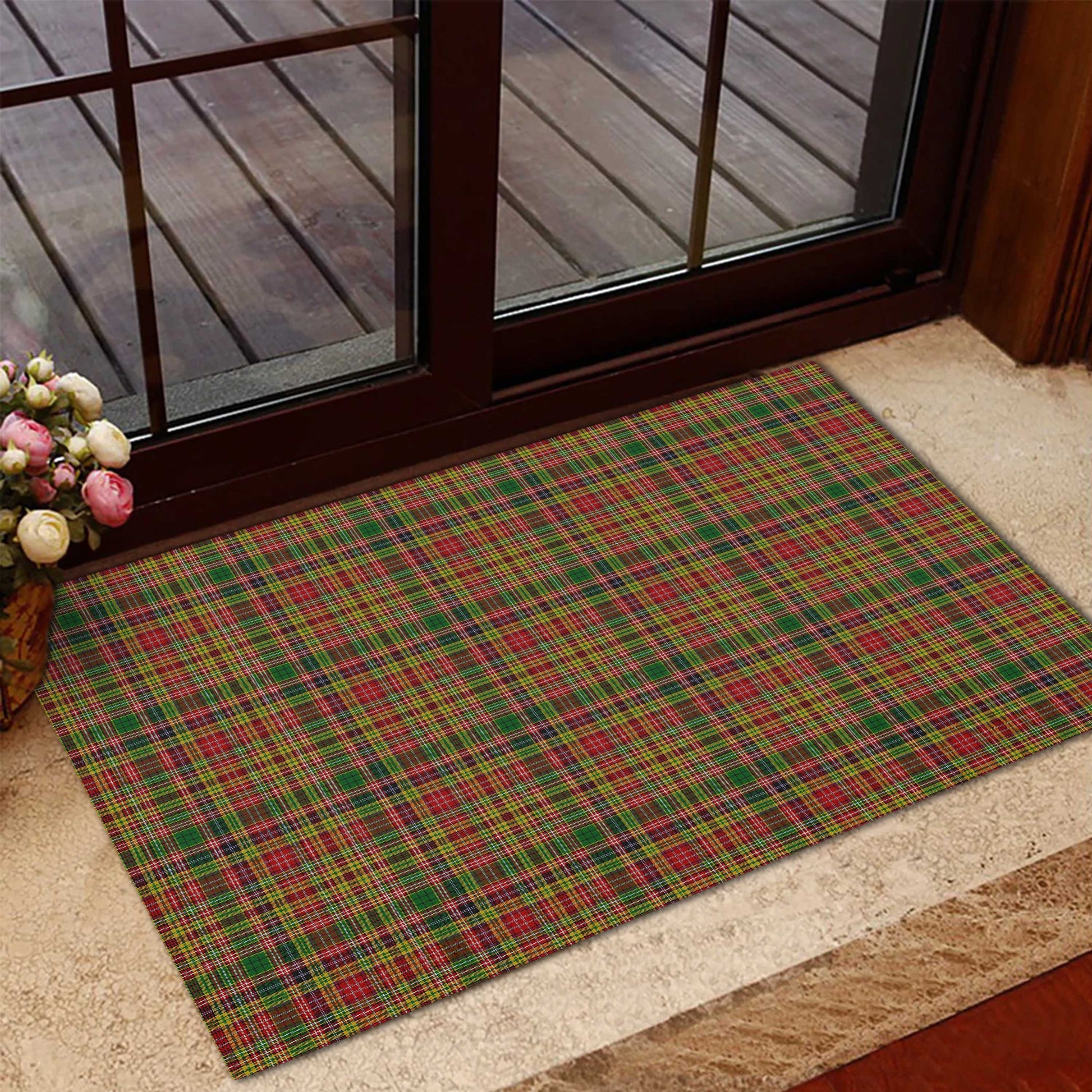 Drummond of Strathallan Tartan Door Mat - Tartanvibesclothing