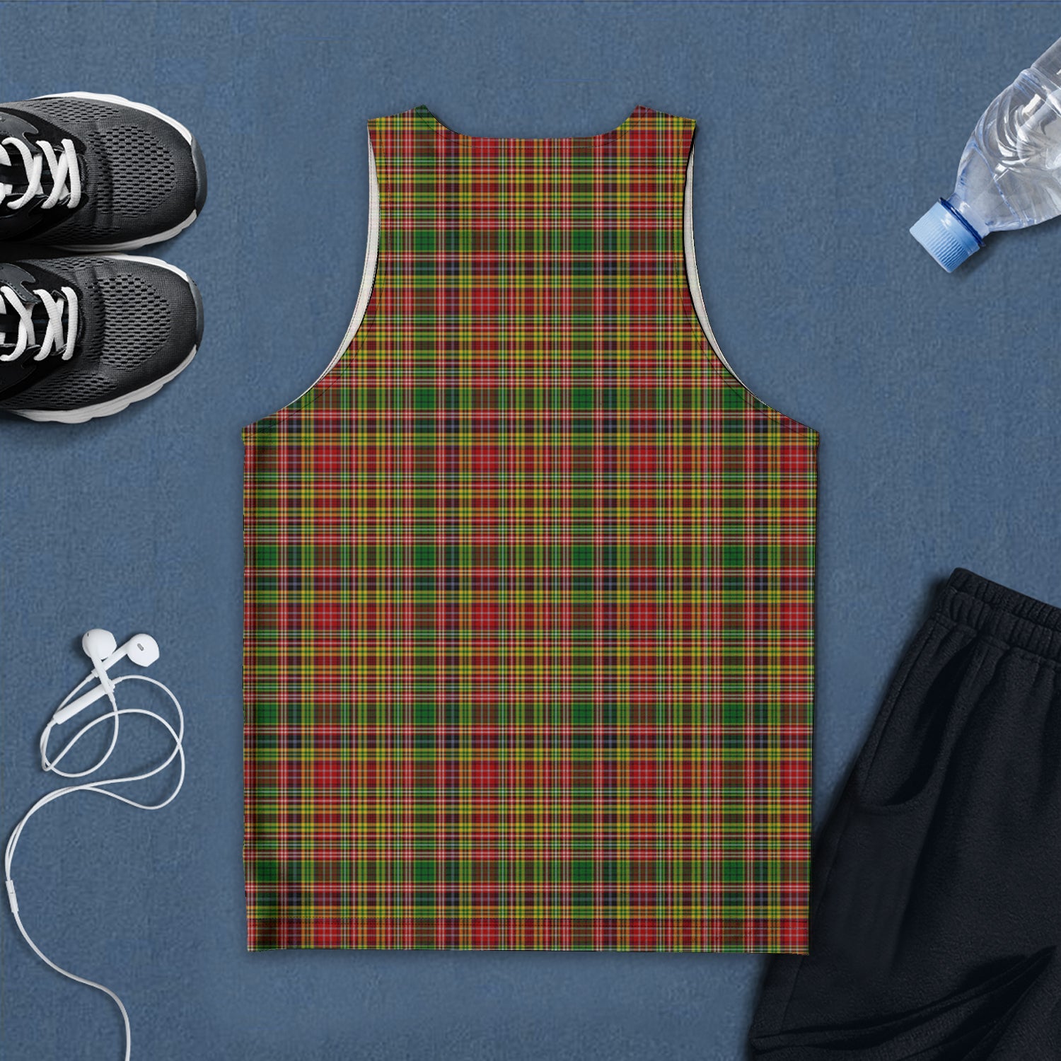 drummond-of-strathallan-tartan-mens-tank-top-with-family-crest