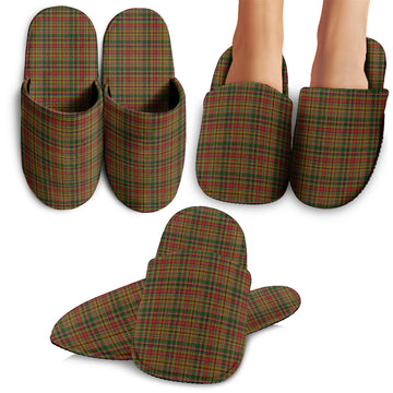 Drummond of Strathallan Tartan Home Slippers