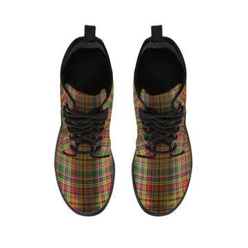 Drummond of Strathallan Tartan Leather Boots