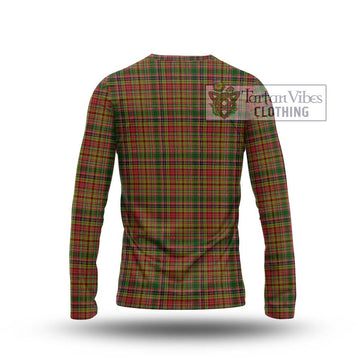 Drummond of Strathallan Tartan Long Sleeve T-Shirt with Family Crest DNA In Me Style