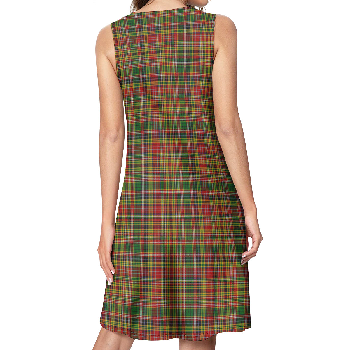 Drummond of Strathallan Tartan Womens Casual Dresses - Tartanvibesclothing