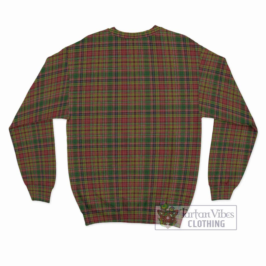 Drummond of Strathallan Tartan Sweatshirt with Family Crest DNA In Me Style - Tartanvibesclothing Shop