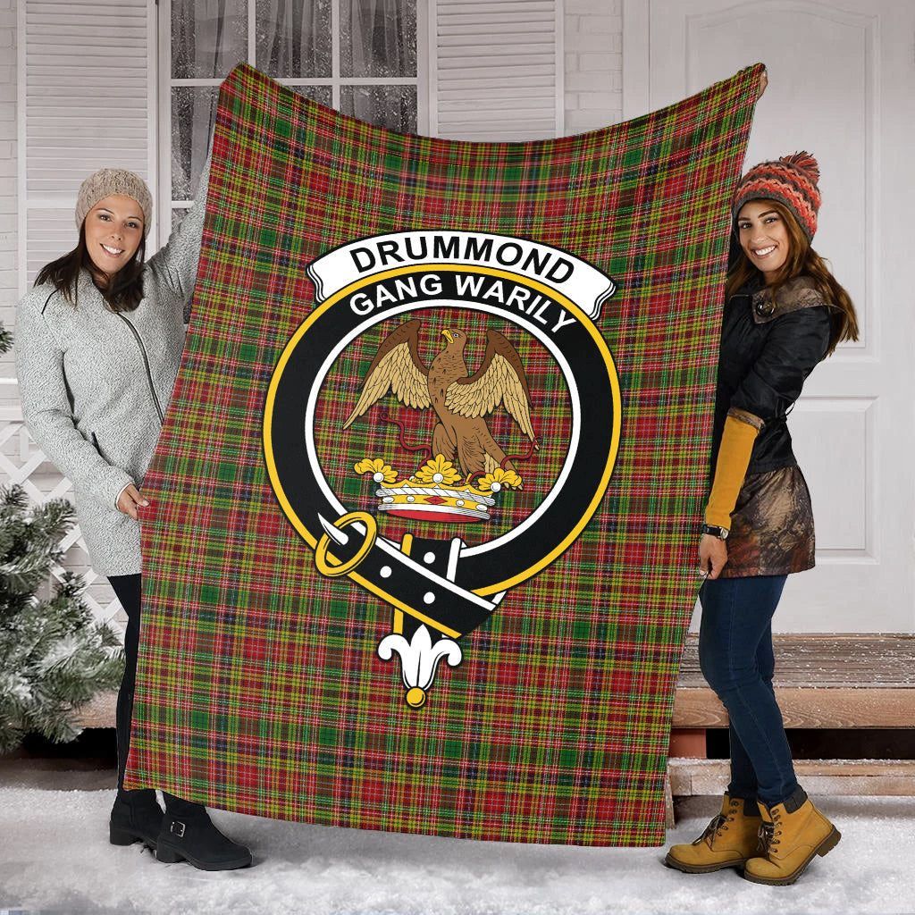 drummond-of-strathallan-tartab-blanket-with-family-crest