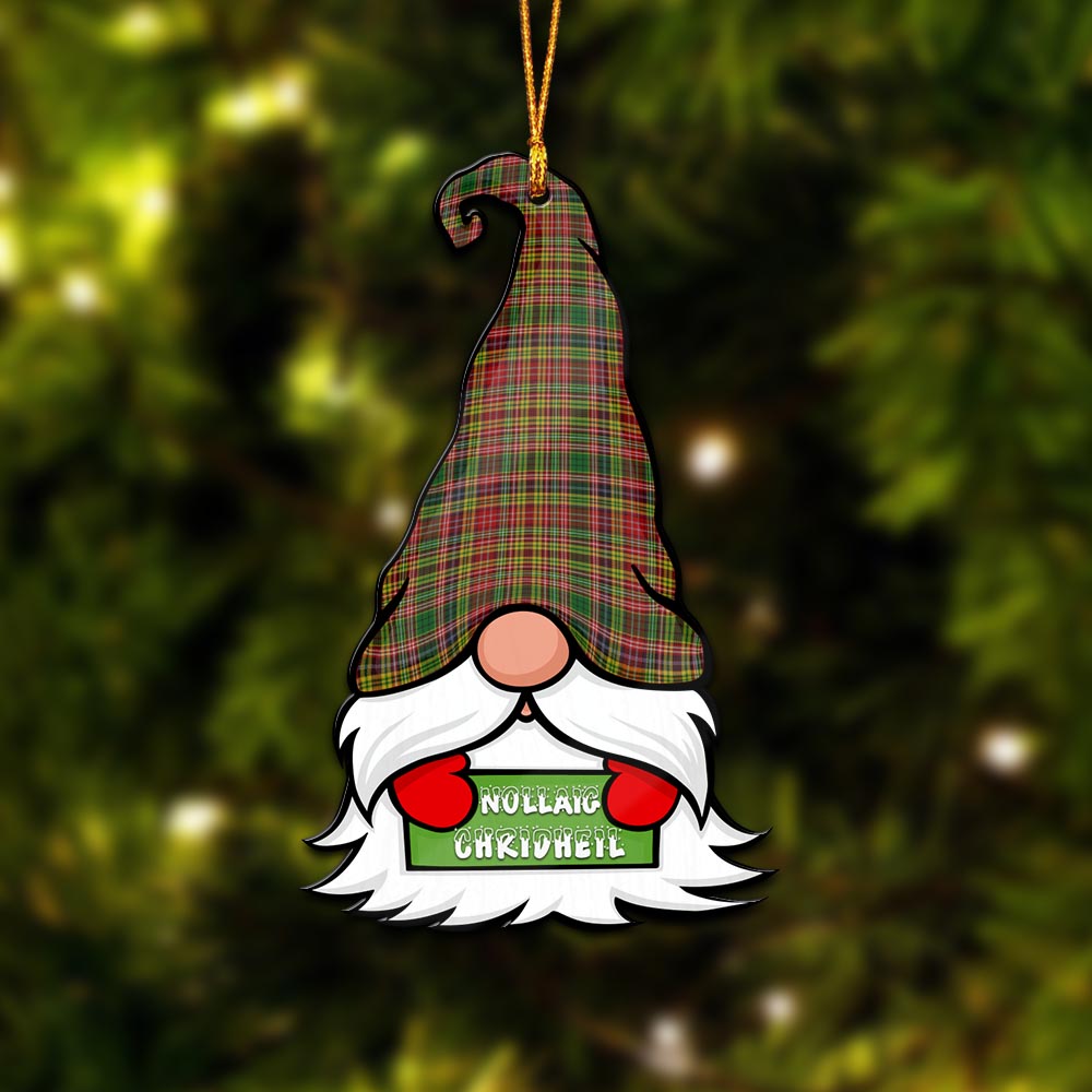 Drummond of Strathallan Gnome Christmas Ornament with His Tartan Christmas Hat - Tartan Vibes Clothing