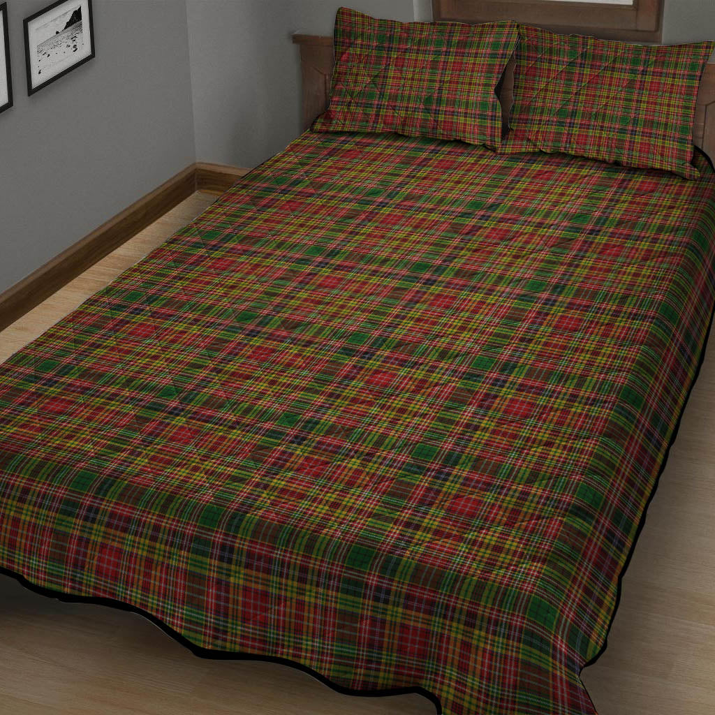 Drummond of Strathallan Tartan Quilt Bed Set - Tartan Vibes Clothing