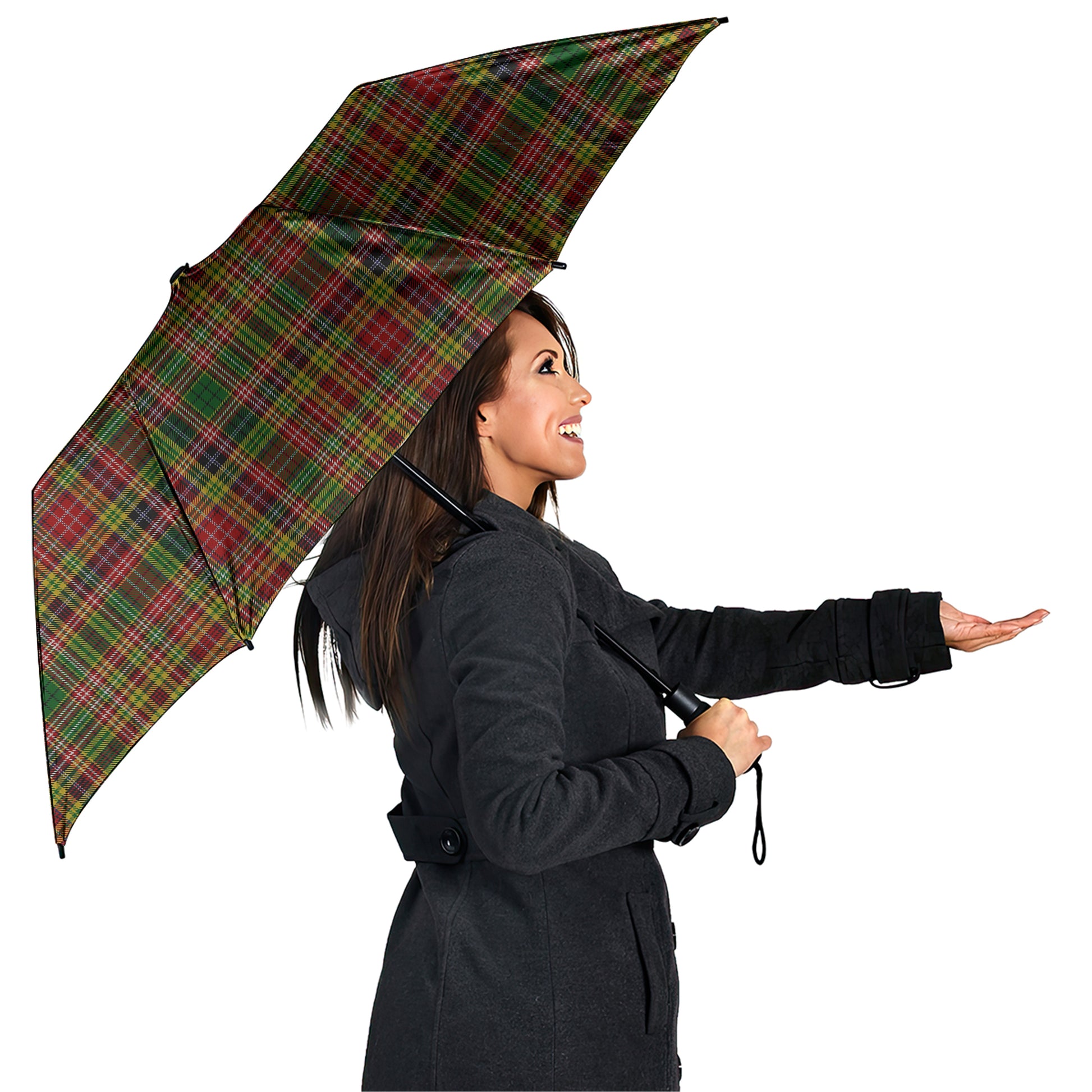 Drummond of Strathallan Tartan Umbrella - Tartanvibesclothing