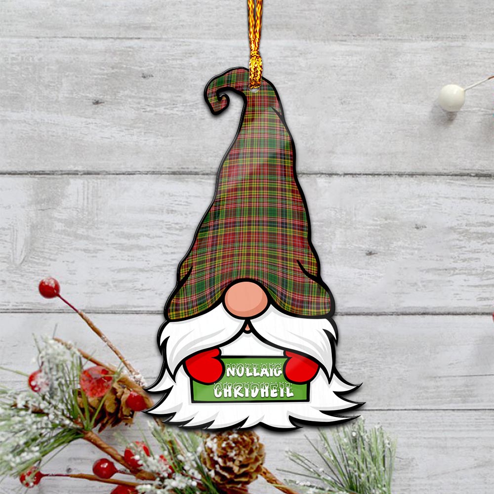 Drummond of Strathallan Gnome Christmas Ornament with His Tartan Christmas Hat - Tartan Vibes Clothing