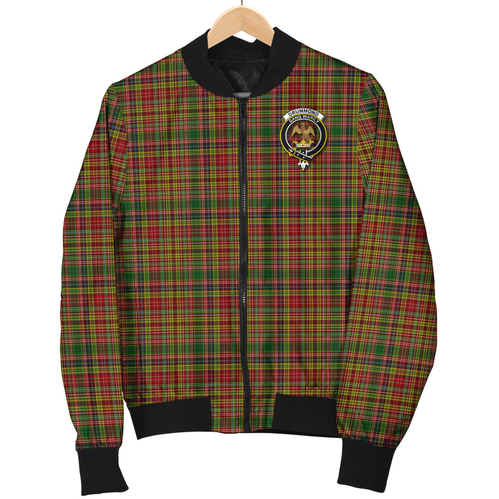 drummond-of-strathallan-tartan-bomber-jacket-with-family-crest