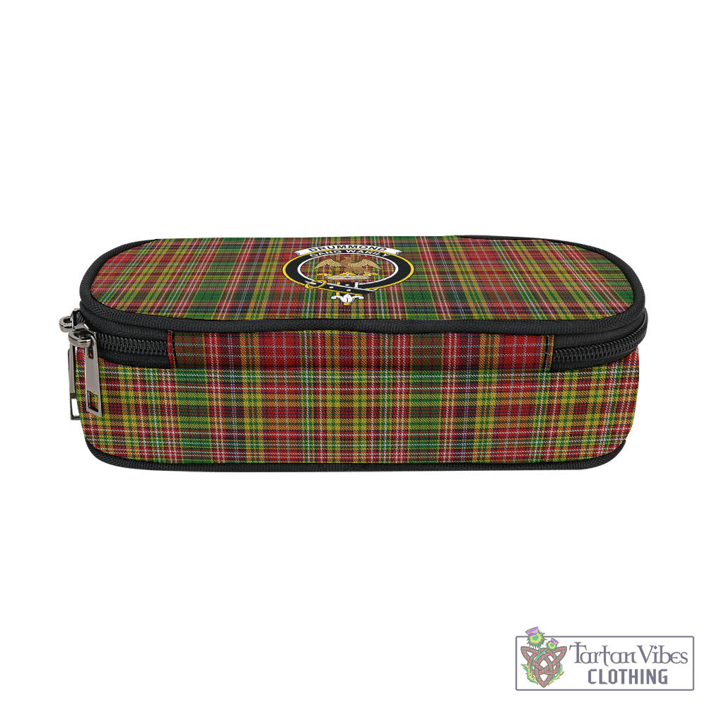 Tartan Vibes Clothing Drummond of Strathallan Tartan Pen and Pencil Case with Family Crest