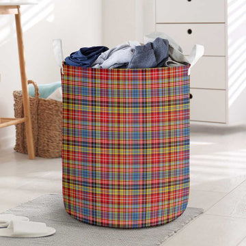 Drummond of Strathallan Modern Tartan Laundry Basket