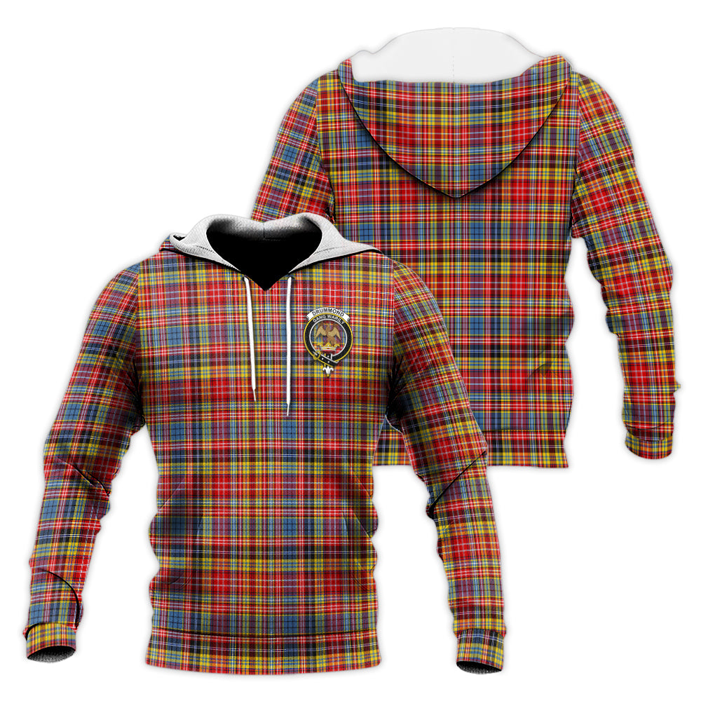 drummond-of-strathallan-modern-tartan-knitted-hoodie-with-family-crest