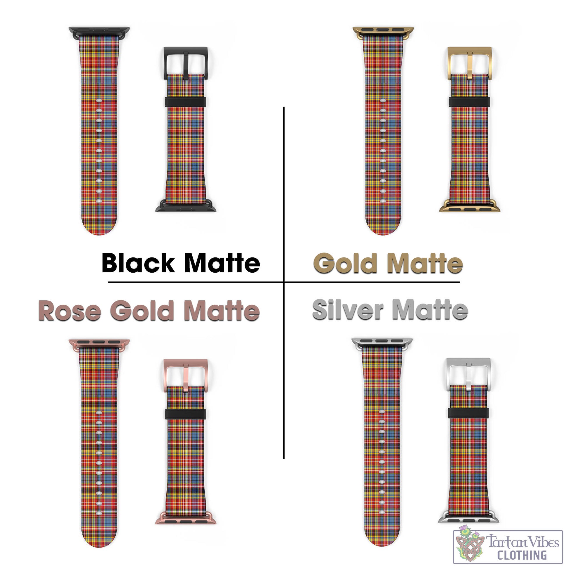 Tartan Vibes Clothing Drummond of Strathallan Modern Tartan Watch Band