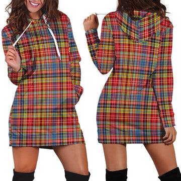 Drummond of Strathallan Modern Tartan Hoodie Dress