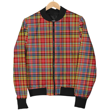 Drummond of Strathallan Modern Tartan Bomber Jacket