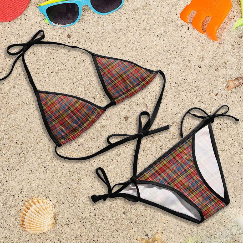 Drummond of Strathallan Modern Tartan Bikini Swimsuit - Tartan Vibes Clothing