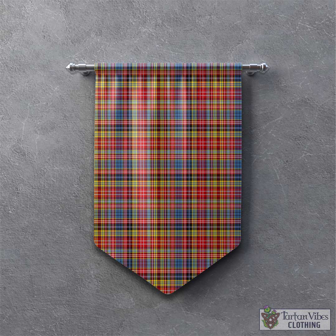 Tartan Vibes Clothing Drummond of Strathallan Modern Tartan Gonfalon, Tartan Banner