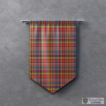 Drummond of Strathallan Modern Tartan Gonfalon, Tartan Banner