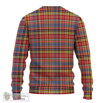 Drummond of Strathallan Modern Tartan Ugly Sweater with Family Crest DNA In Me Style