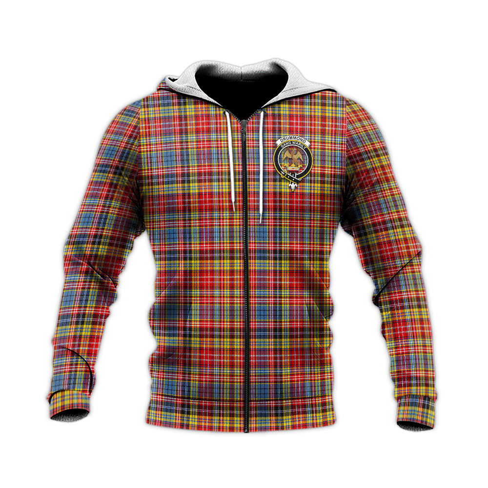 drummond-of-strathallan-modern-tartan-knitted-hoodie-with-family-crest