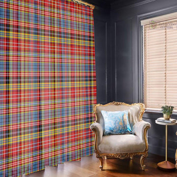 Drummond of Strathallan Modern Tartan Window Curtain