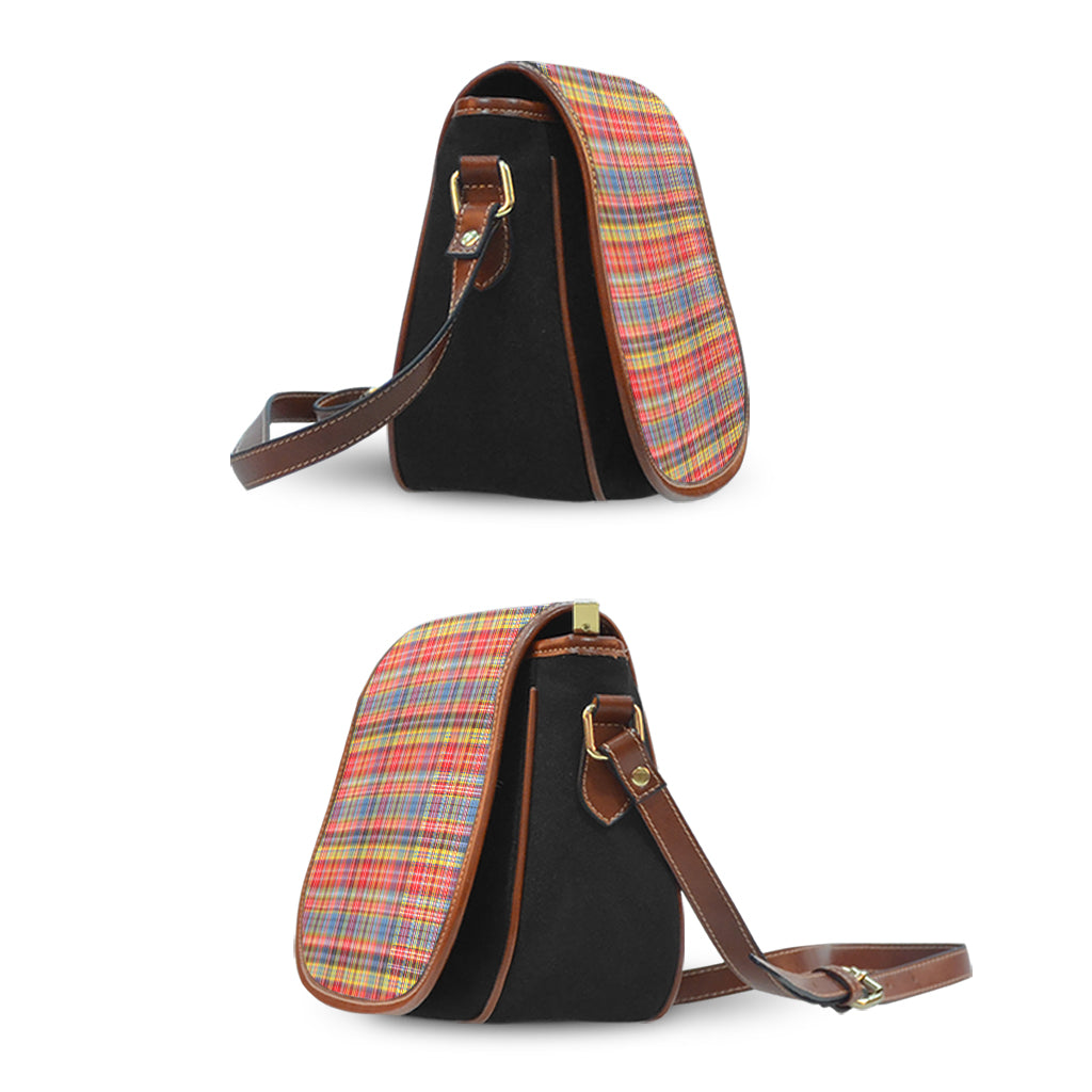 Drummond of Strathallan Modern Tartan Saddle Bag - Tartan Vibes Clothing