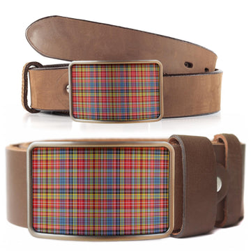 Drummond of Strathallan Modern Tartan Belt Buckles