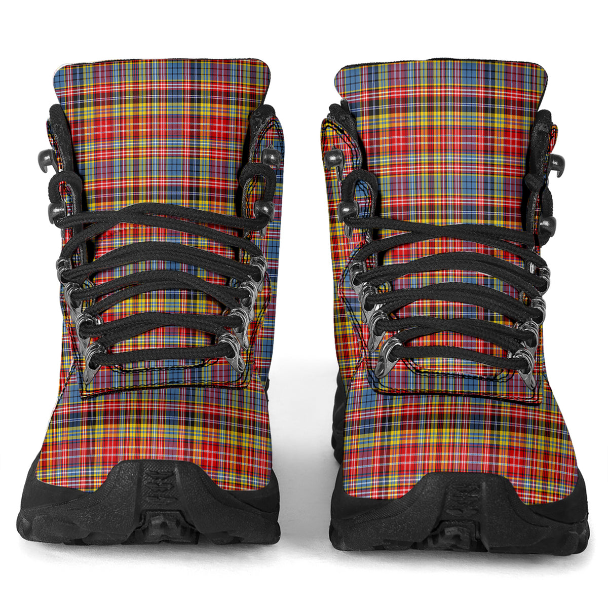 Drummond of Strathallan Modern Tartan Alpine Boots - Tartanvibesclothing