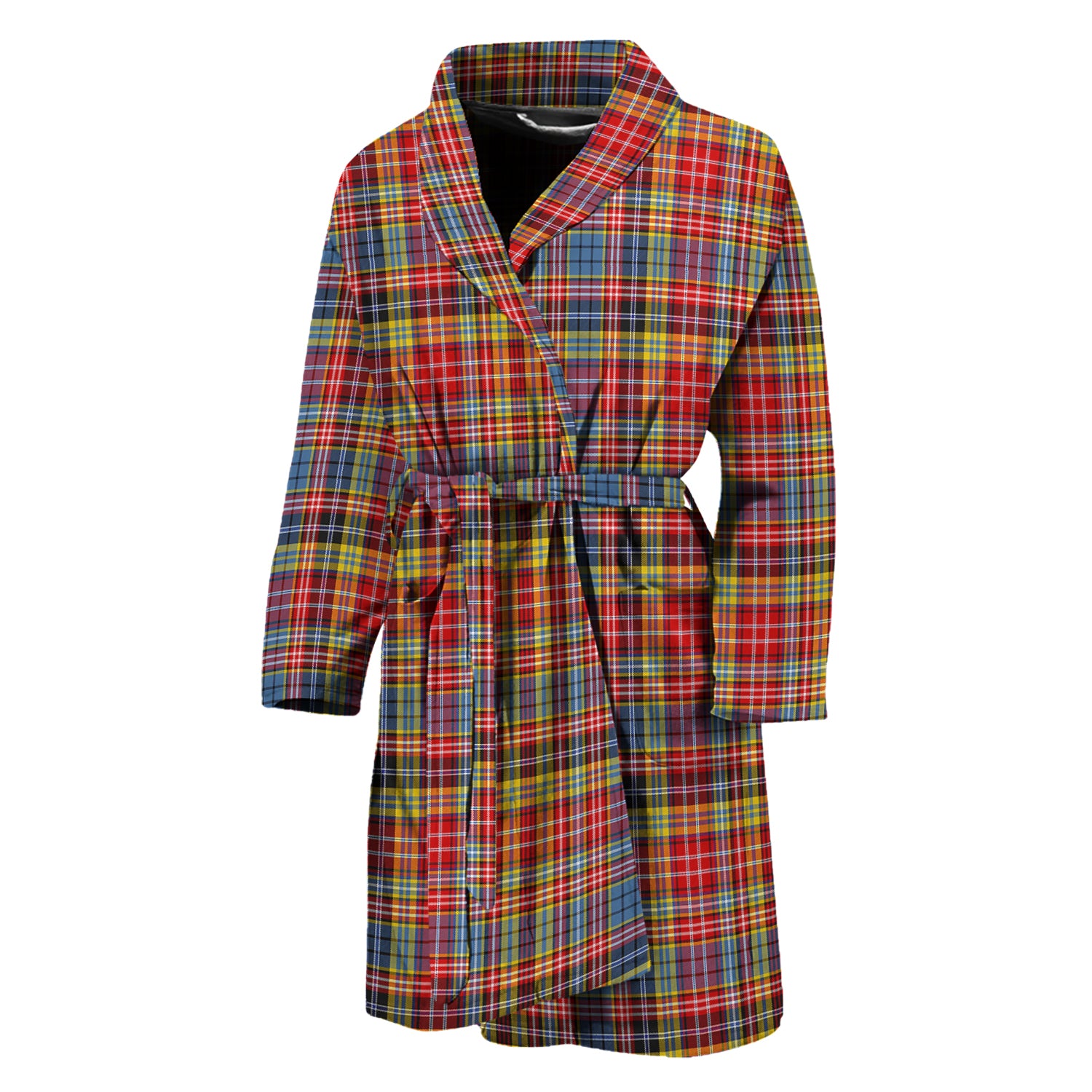 Drummond of Strathallan Modern Tartan Bathrobe - Tartan Vibes Clothing