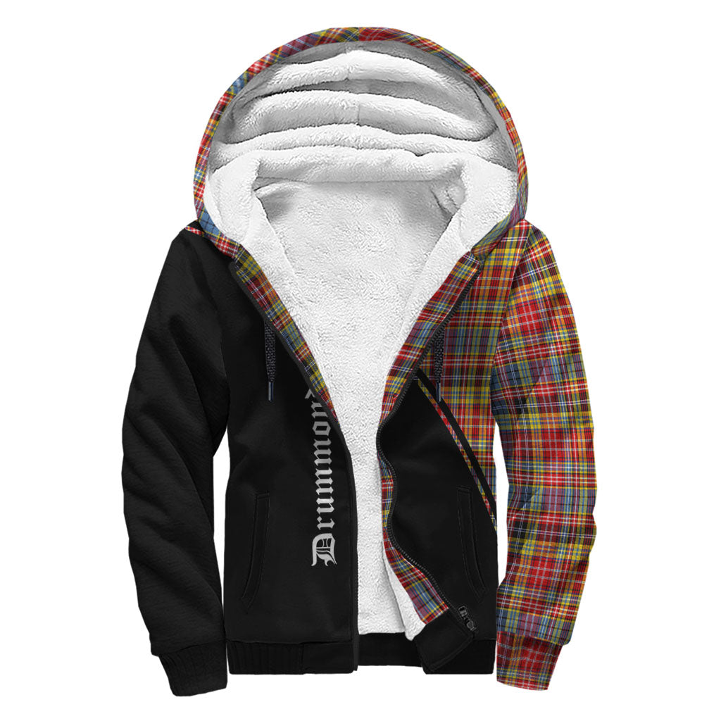 drummond-of-strathallan-modern-tartan-sherpa-hoodie-with-family-crest-curve-style