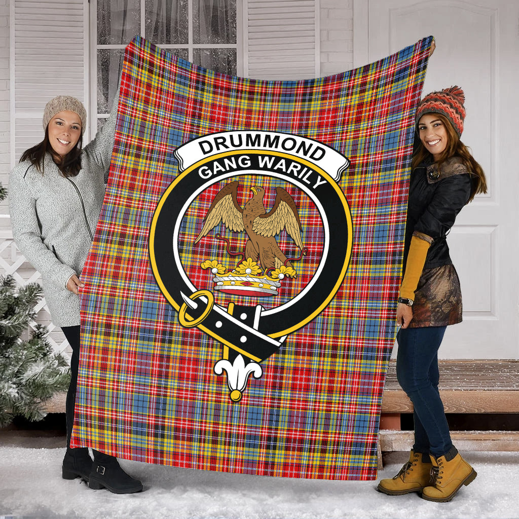 drummond-of-strathallan-modern-tartab-blanket-with-family-crest