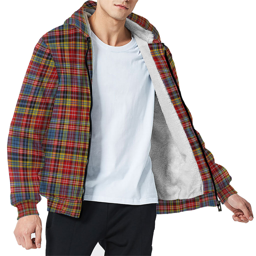 drummond-of-strathallan-modern-tartan-sherpa-hoodie