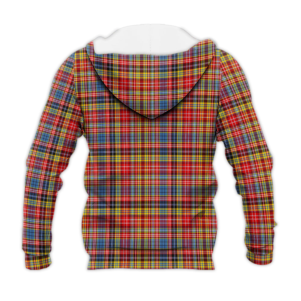 drummond-of-strathallan-modern-tartan-knitted-hoodie-with-family-crest