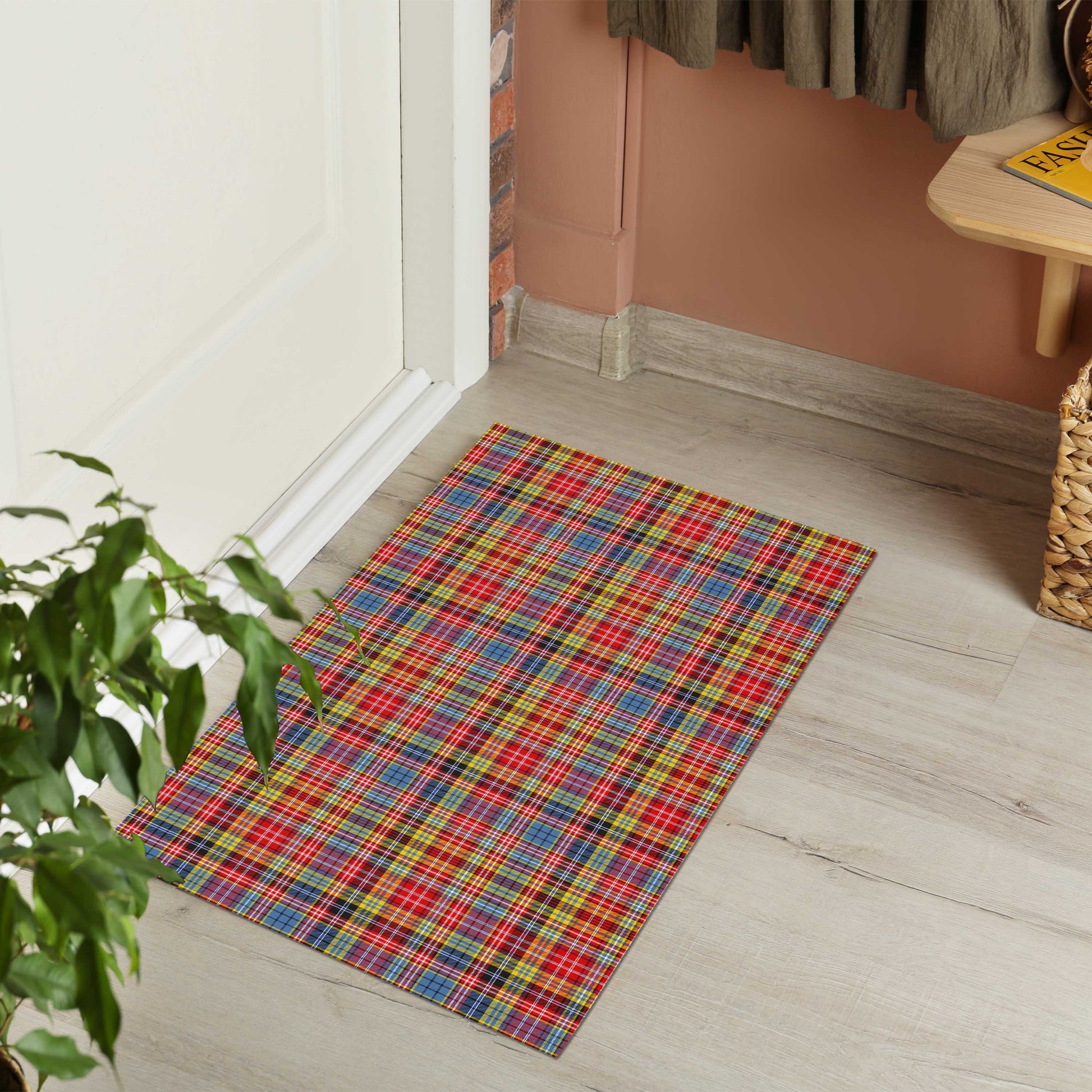 Drummond of Strathallan Modern Tartan Door Mat - Tartanvibesclothing