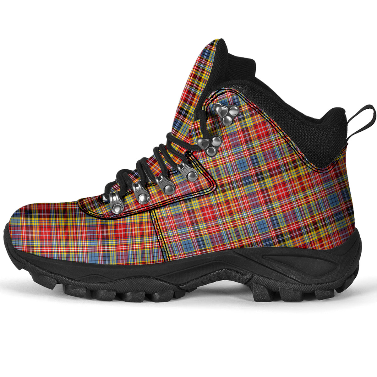 Drummond of Strathallan Modern Tartan Alpine Boots - Tartanvibesclothing