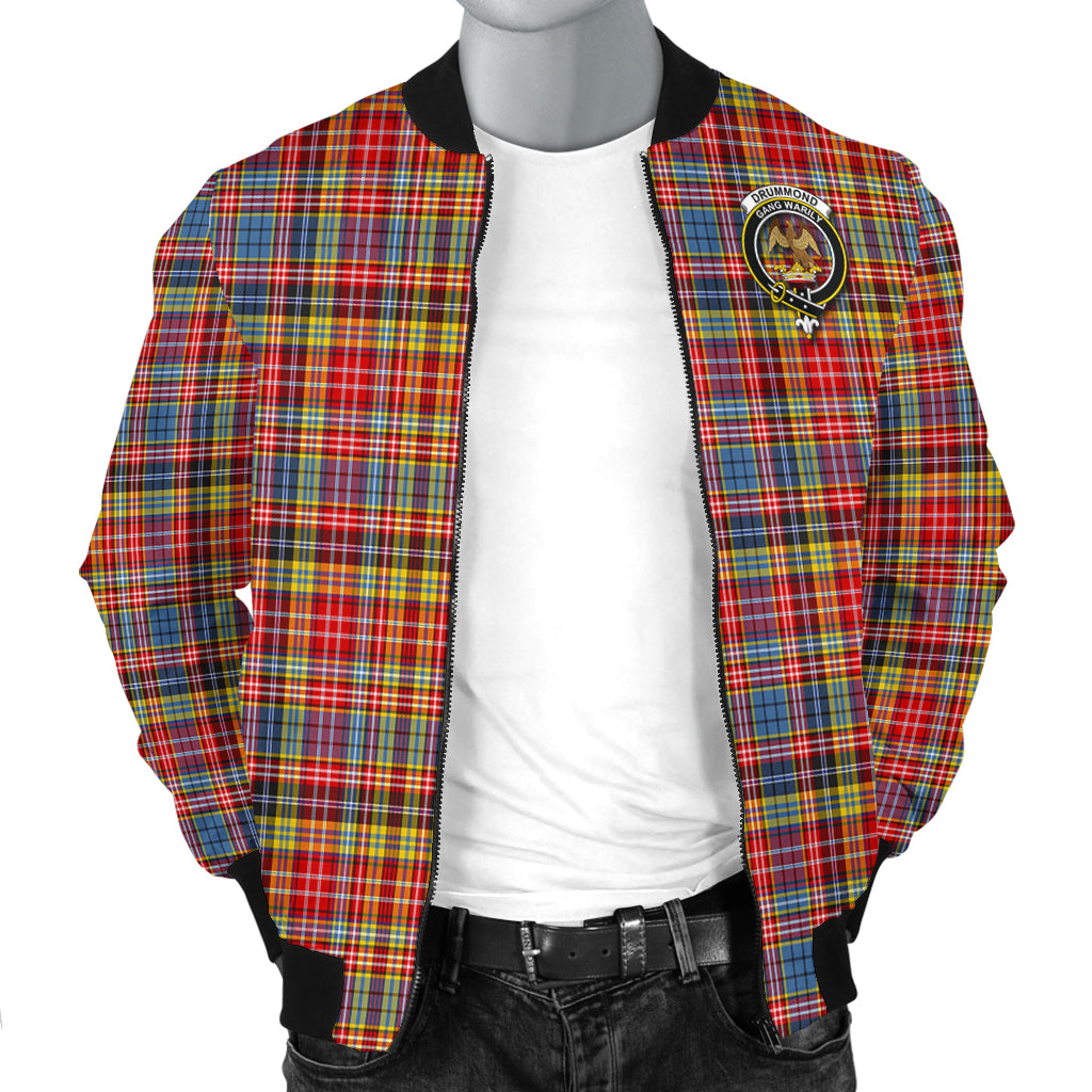 drummond-of-strathallan-modern-tartan-bomber-jacket-with-family-crest