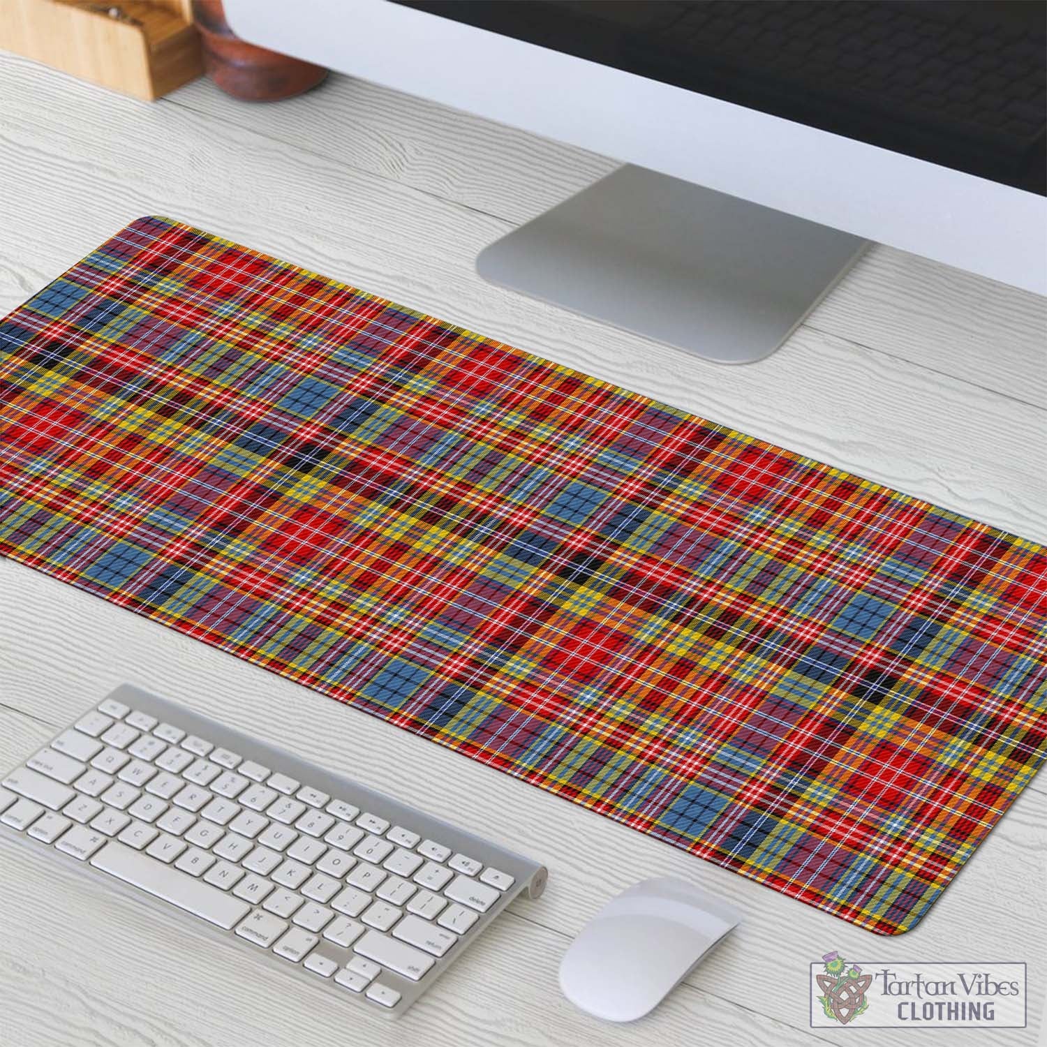 Tartan Vibes Clothing Drummond of Strathallan Modern Tartan Mouse Pad