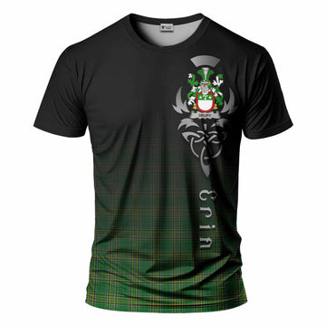 Drury Irish Clan T-Shirt with Coat of Arms Erin Go Bragh Celtic Inspired Kid's Shirt - Tartan Vibes Clothing