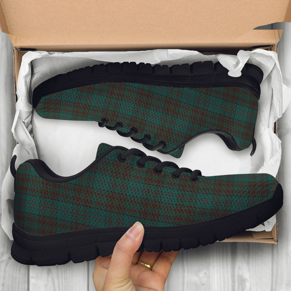 Dublin County Ireland Tartan Sneakers - Tartan Vibes Clothing