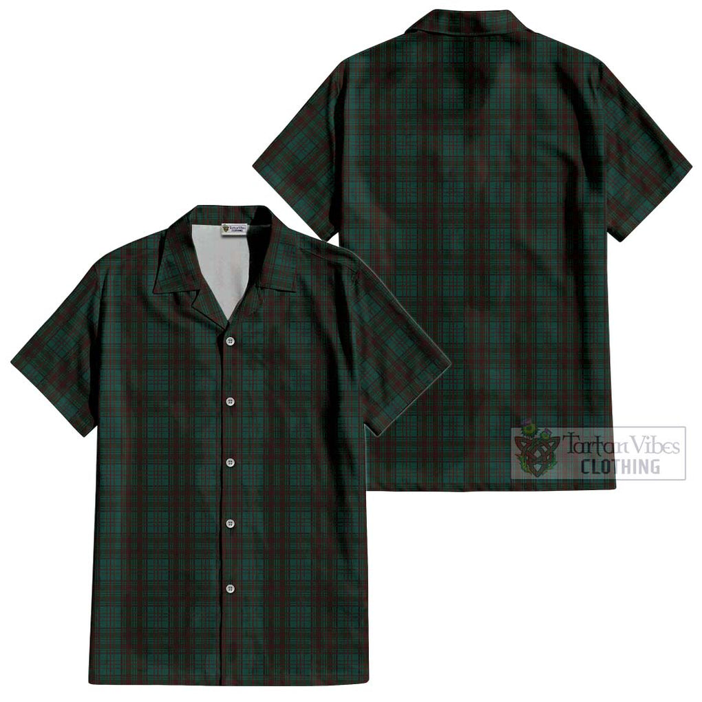 Dublin County Ireland Tartan Cotton Hawaiian Shirt Kid - Tartanvibesclothing Shop