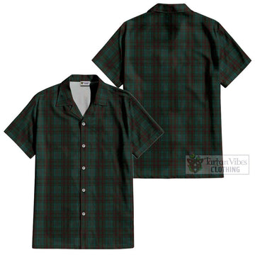 Dublin County Ireland Tartan Cotton Hawaiian Shirt